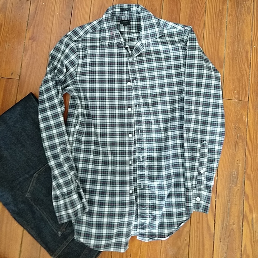 J. Crew plaid Ludlow button down